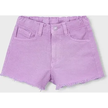 Dětské kraťasy Mayoral 234.6K.Mini.PPY2 fialová 40X, vel. 98
