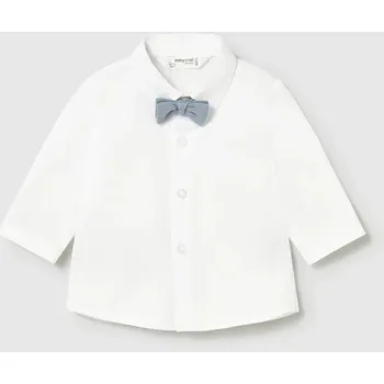 Dětská bavlněná košilka Mayoral Newborn 1101.1K.Newborn.PPY2 bílá 00X, vel. 80