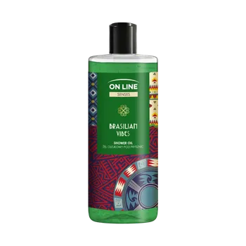 Sprchový gel On Line Senses sprchový gel brasilian vibes, 500 ml
