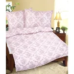 Povlečení bavlněné - růžový sen 140x200, 70x90 cm