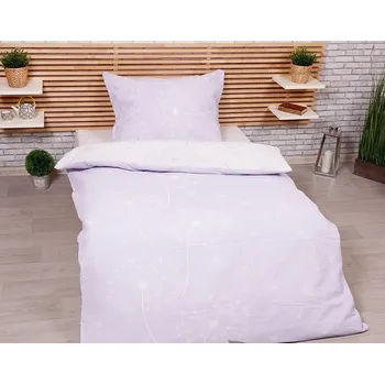 Povlečení Krepové povlečení Chmýří 140x200 + 70x90 cm