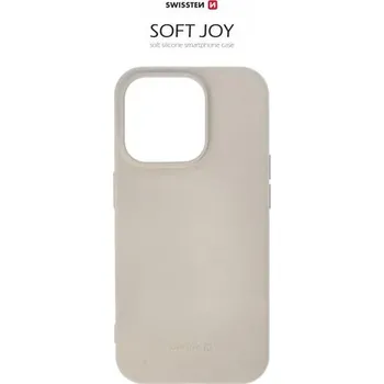Pouzdro na mobilní telefon Pouzdro Swissten Soft Joy Pro pro Apple iPhone 15 Pro – kamenně šedé