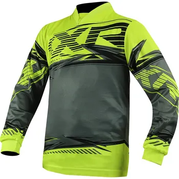 Moto dres Dětský motokrosový dres na motorku XRC MX Pablo Youth jersey fluo/grey