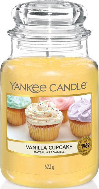 Vonná Svíčka Yankee Candle Vanilla Cupcake Classic Velký 623 g
