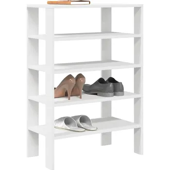 Botník Botník bílý 61x32x87,5 cm kompozitní dřevo - 8721158648822