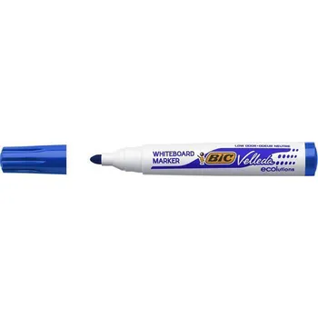BIC Popisovač na tabuli Velleda ecolutions, modrá, 1,4 mm, kuželový hrot, BIC 904938 467597