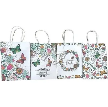 Dárková taška IMP dárková taška 185x255x95mm Craft Bílá potisk mix