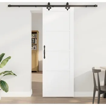 Interiérové dveře vidaXL Posuvné dveře ORKDAL Bílá 73,5 x 211 cm Masivní borové dřevo [3333637]