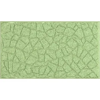 Koupelnová předložka LineaDue TERAZZO - Koupelnová předložka zelená Rozměr: 70x120 cm