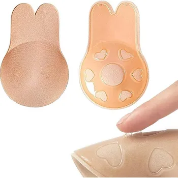 Podprsenka Samodržící silikonová push-up podprsenka bez ramínek XXL - 3XL