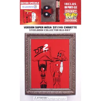 Blu-ray film Deadpool 2 (steelbook) Blu-ray disk