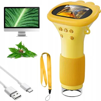 1080P PŘENOSNÝ RUČNÍ DIGITÁLNÍ OPTICKÝ MIKROSKOP PRO DĚTI HD 2-PALCOVÝ