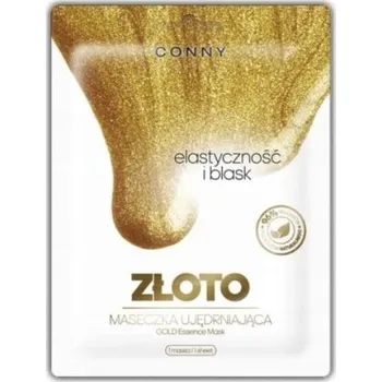 Pleťová maska Conny Zlatá Gold Essence Mask zpevňující maska v plátýnku 23 ml