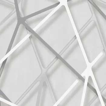 Tapeta Vliesová tapeta Geometrický vzor šedá Galactik 3D