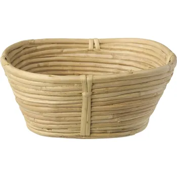 Piknikový koš Ib Laursen Ratanový košík Oval Natural