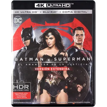 Batman V Superman Blu-ray 4K disk