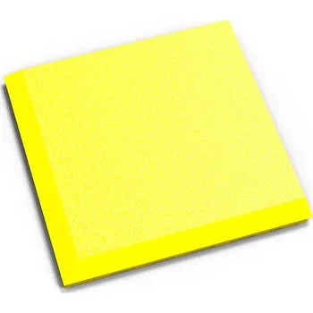 vinylová podlaha Žlutý PVC vinylový rohový nájezd "typ C" Invisible 2038, Fortelock - 14,5 x 14,5 x 0,67 cm