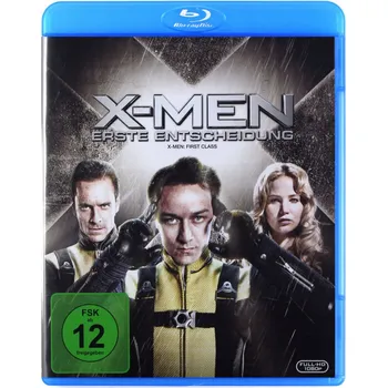Blu-ray film X-Men: First Class (X-Men: Pierwsza klasa) Blu-ray disk