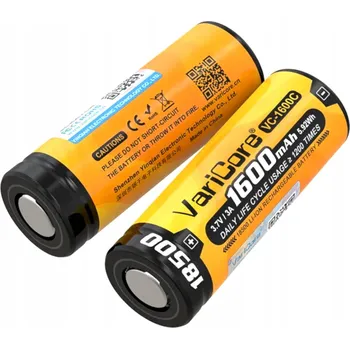 Akumulátor baterie článek VariCore VC-1600C 18500 Li-ion 3.7V 1600mAh 2ks