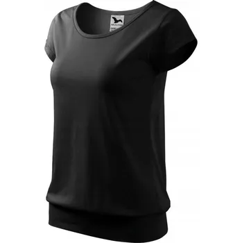 Dámské tričko Tričko s krátkými rukávy Volná Bavlna Single Jersey 3XL CITY