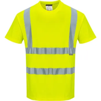 pracovní tričko PORTWEST Tričko Comfort S170, krátký rukáv, reflexní POR-S170YER5XL Žlutá 5XL