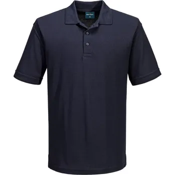 Pánské tričko PORTWEST Polokošile Naples B210, krátký rukáv POR-B210NVRXS Navy XS