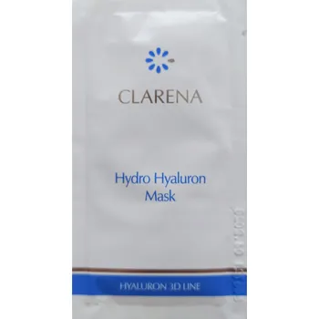 Pleťová maska Clarena Hydro Hyaluron Hydratační maska 5 ml