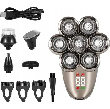 Holicí strojek HOLICÍ STROJEK PRO MUŽE NA HLAVU, STŘÍHACÍ STROJEK NA VLASY NA NULU PRO HOLENÍ PLEŠE