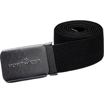 Opasek PORTWEST Opasek C105 elastický s přezkou POR-C105BKR Černá