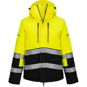pracovní bunda PORTWEST Bunda EV467, zimní, reflexní, vysoká viditelnost POR-EV467YBRXXXL 3XL Žlutá/černá