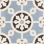 Del Conca Dlažba Del Conca Paris blu 20x20 cm mat 20PR00YBA 20PR00YBA cena za 1 m2