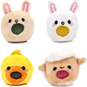 plyšák Plyšová mačkací hračka Queasy Squeezies Springtime (mix)