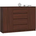 Komoda K140 2D 4SZ CLP wenge