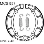 Brzdové čelisti LUCAS MCS 957