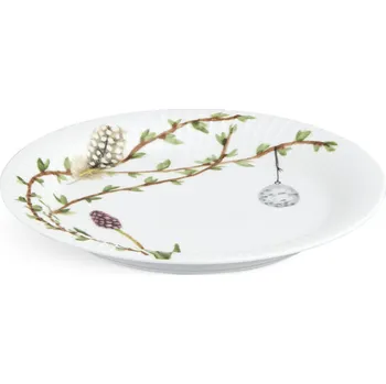 Talíř Kähler Hammershøi Spring porcelánový talíř 22 cm, white, 693243