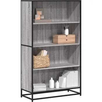 Knihovna Knihovna šedá sonoma 80,5 x 35 x 139 cm kompozitní dřevo - 8721102923548