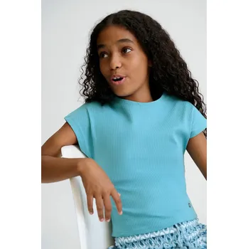 Dětské tričko Mayoral 6008.8D.Junior.PPY2 tyrkysová 66X, vel. 167