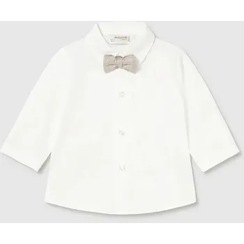 Dětská bavlněná košilka Mayoral Newborn 1101.1K.Newborn.PPY2 béžová 01X, vel. 86