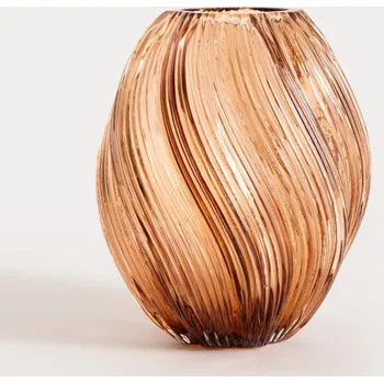 Váza Váza SWIRL 750199 hnědá