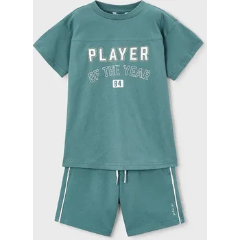 Dětská souprava Mayoral 3608.5G.Mini.PPY2 tyrkysová 67X, vel. 110