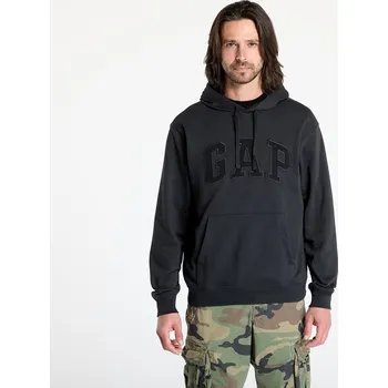 Pánská mikina Mikina GAP Logo Hoodie Black XL