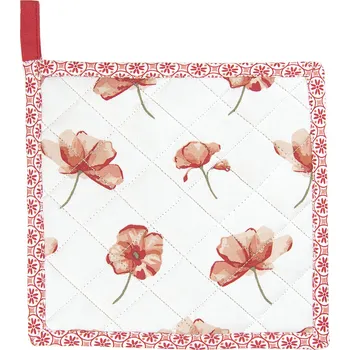 Chňapka Kuchyňská chňapka nebo podložka Poppy Flower - 20x20 cm