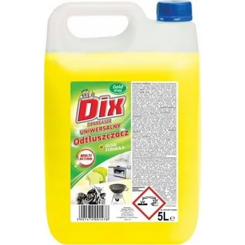 Univerzální čisticí prostředek Čisticí prostředek Dix odmašťovač univerzální 5 l citron