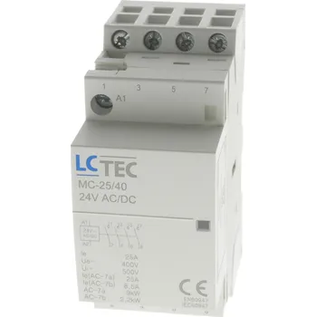 Stykač Stykač LC MC-25/40 24V AC/DC 25A 4NO LCTEC 9613