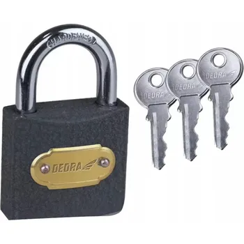 Visací zámek Visací zámek na klíč Dedra