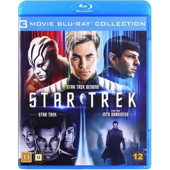 Star Trek / Star Trek Into Darkness / Star Trek Beyond Blu-ray disk
