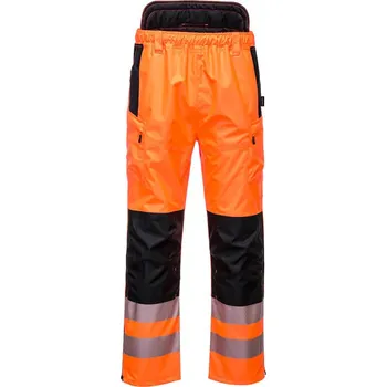 Pláštěnka PORTWEST Kalhoty PW342 Hi-Vis Extreme, reflexní POR-PW342OBRS S Oranžová/černá