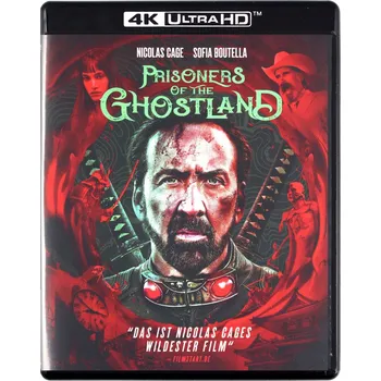 Prisoners of the Ghostland Blu-ray disk