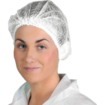 Pracovní přilba PORTWEST Čepice PP D100, jednorázová POR-D100WHR Bílá