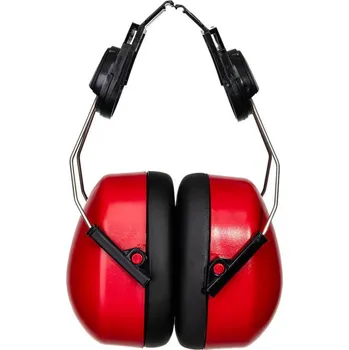 PORTWEST Sluchátka Endurance Clip-on PW47 POR-PW47RER Červená
